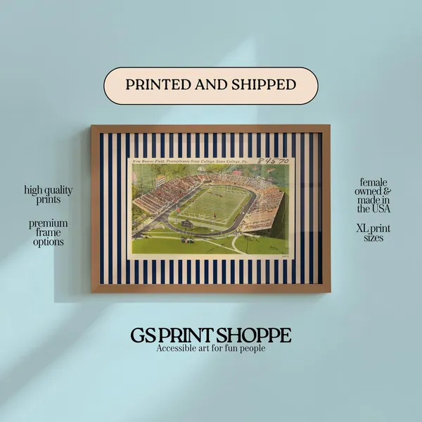 Penn State Horizontal Art Print