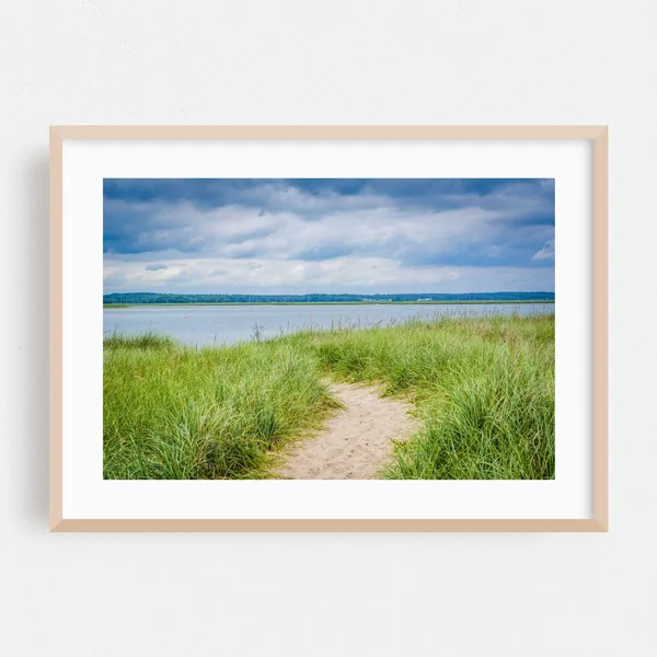 Hampton New Hampshire Coastal Landscape, Art Print