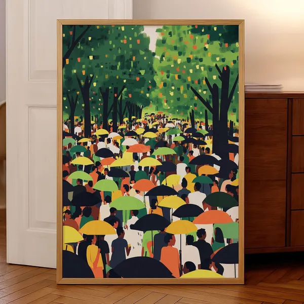 Juneteenth Picnic African Poster Print