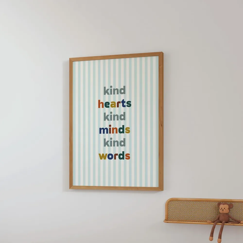 Positive Classroom Affirmation Typography Art Print