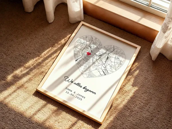 Where It All Began City Map Poster, Personalized