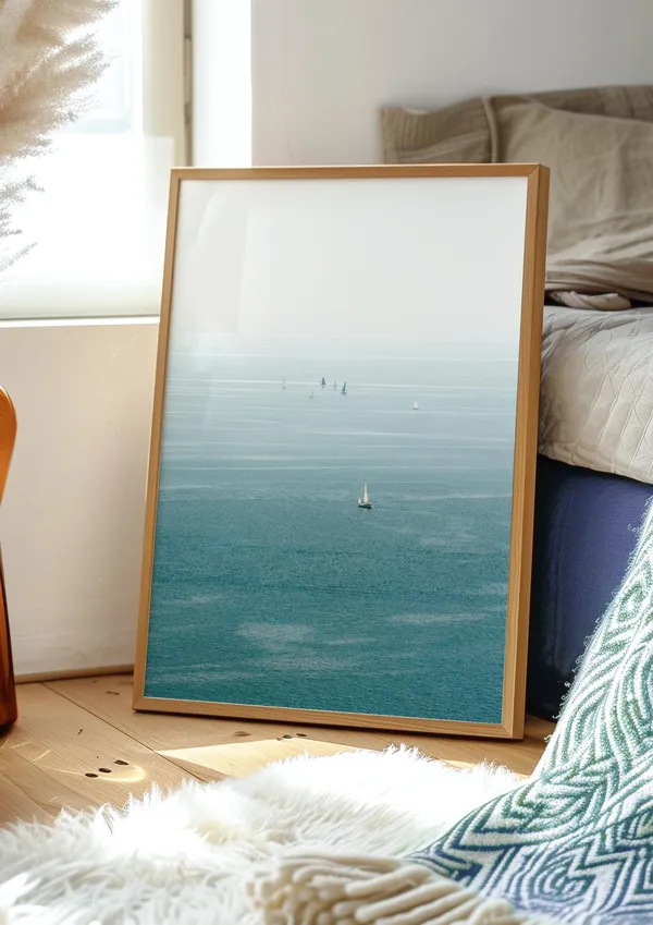 Sailboats On Lake Ontario Photography Art Print