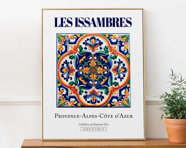 Les Issambres Provence-Alpes-Côte d'Azur Travel Poster