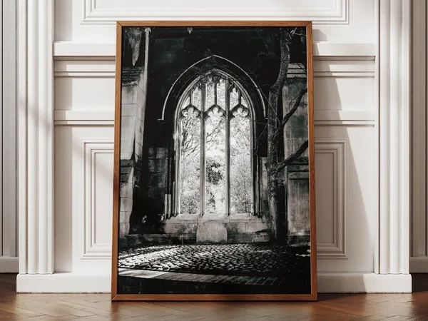 St Dunstan In The East London Ruins Travel Poster