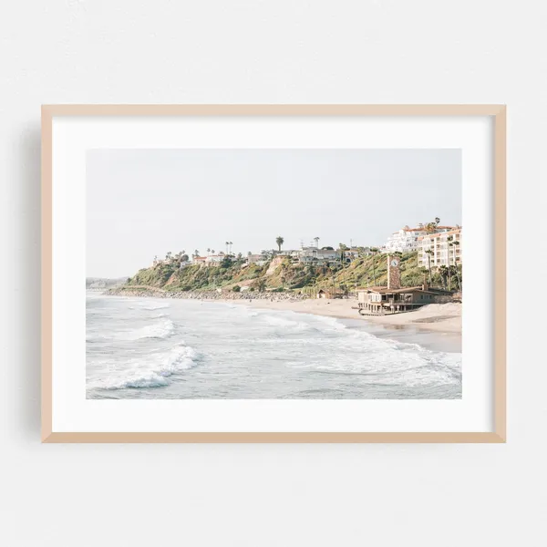 San Clemente Coast Beach Travel Poster