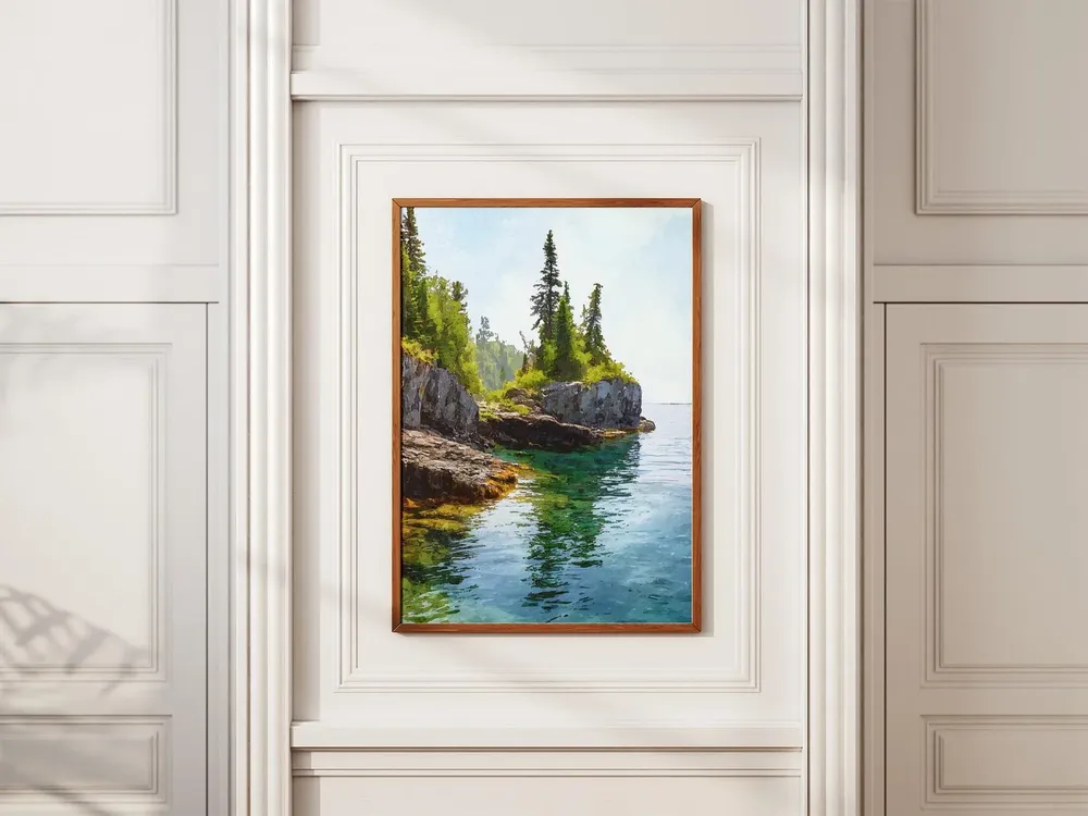 Isle Royale National Park Vintage Travel Poster - Image 2