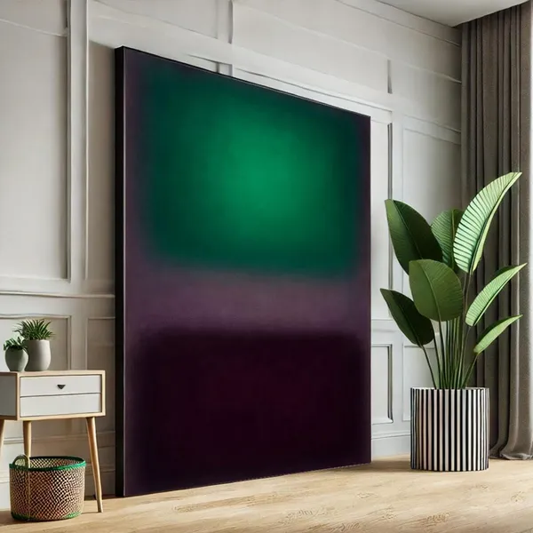 Mark Rothko Green And Purple Art Print