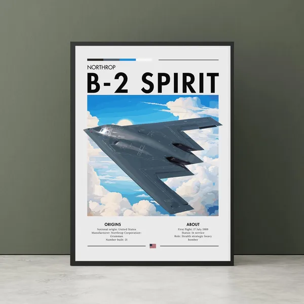 Northrop B2 Spirit Aviation Art Print