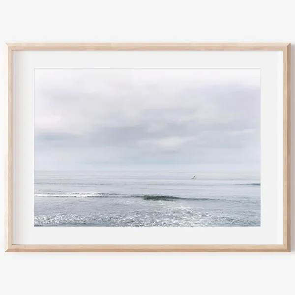 San Diego Ocean Travel Poster, Coastal Decor