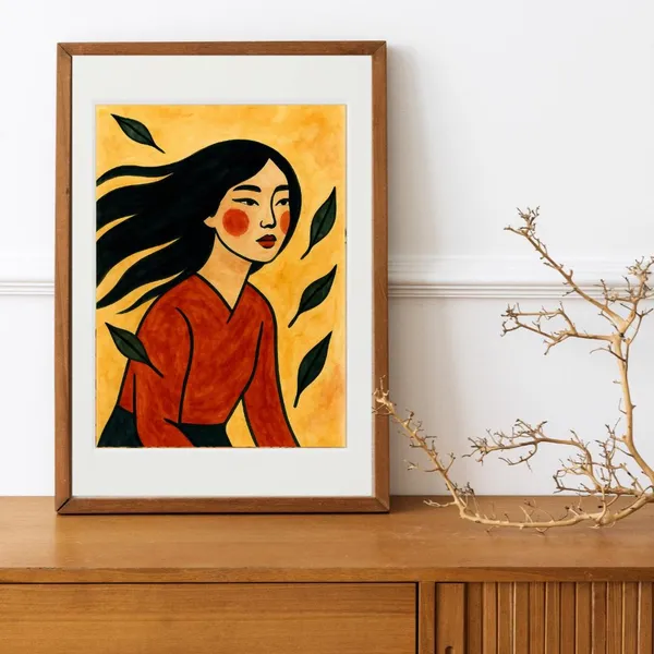 Japanese Art Print, Retro Tokyo Jazz Bar Style