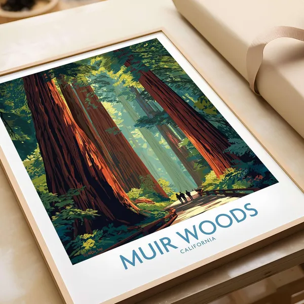 Muir Woods National Park Art Print