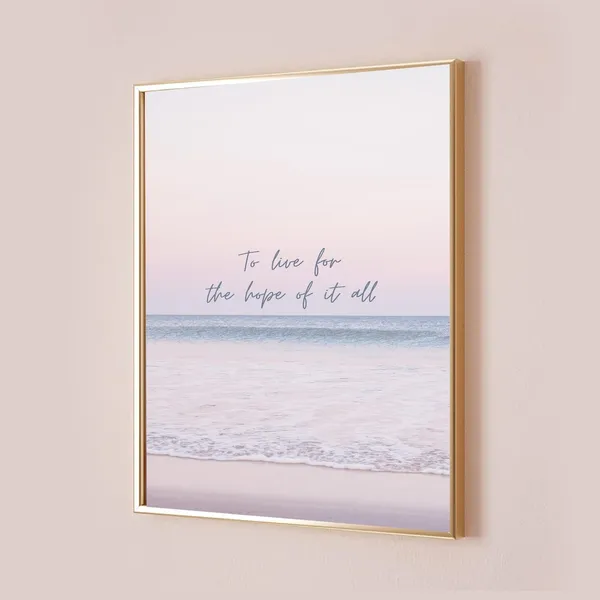 Taylor Lyric Quote Poster, Subtle Office Decor