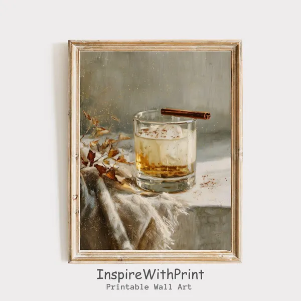 Whisky Sour Retro Kitchen Art Print