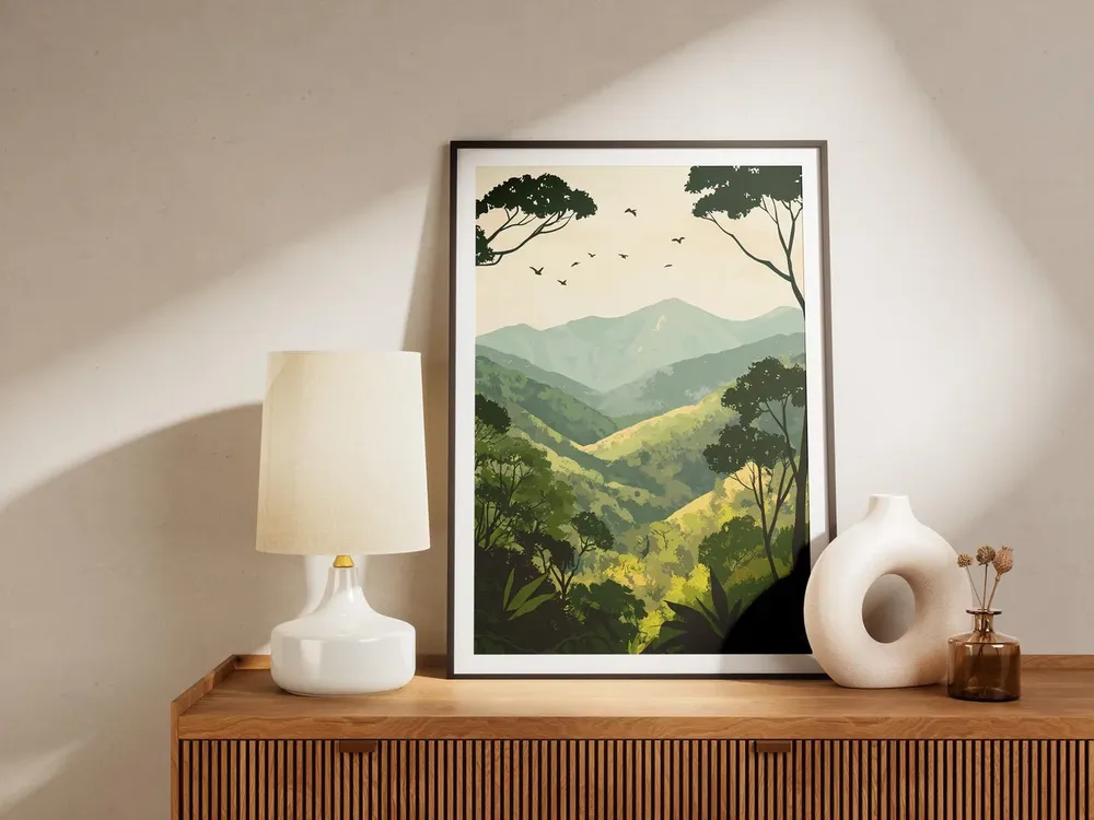 Uganda Bwindi Impenetrable National Park Travel Poster - Image 4