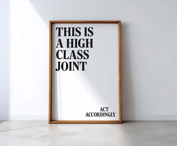 High Class Joint Entrance Hallway Wall Art Print