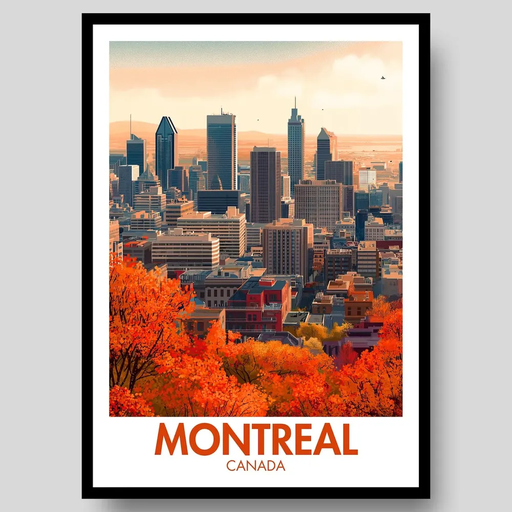 Montreal Canadian Gift Poster Print