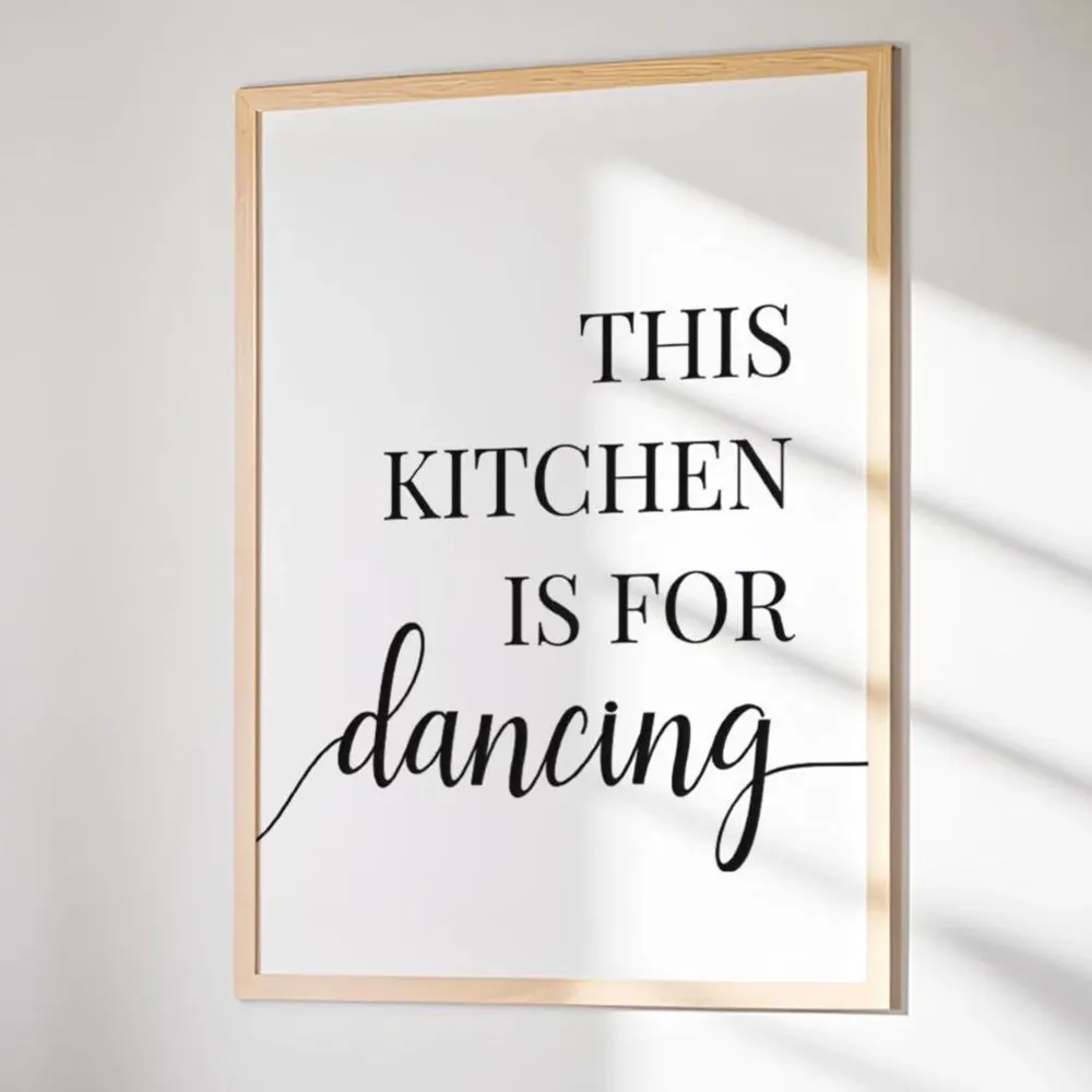 This Kitchen Is For Dancing Art Print - Image 6