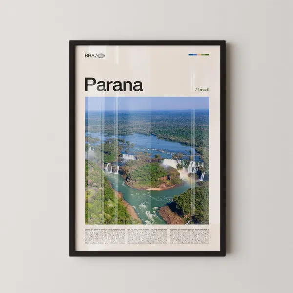 Parana, Brazil Landscape Photography Art Print