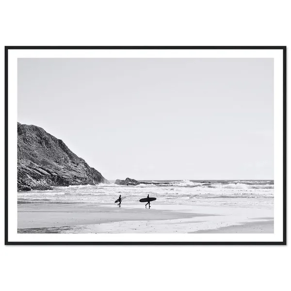 Minimalist Surf Photography Coastal Wall Art Print