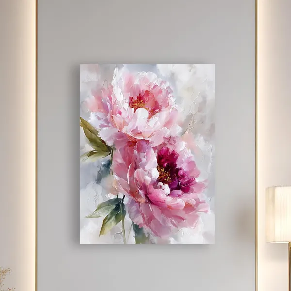 Blooming Rose Elegance Floral Art Print
