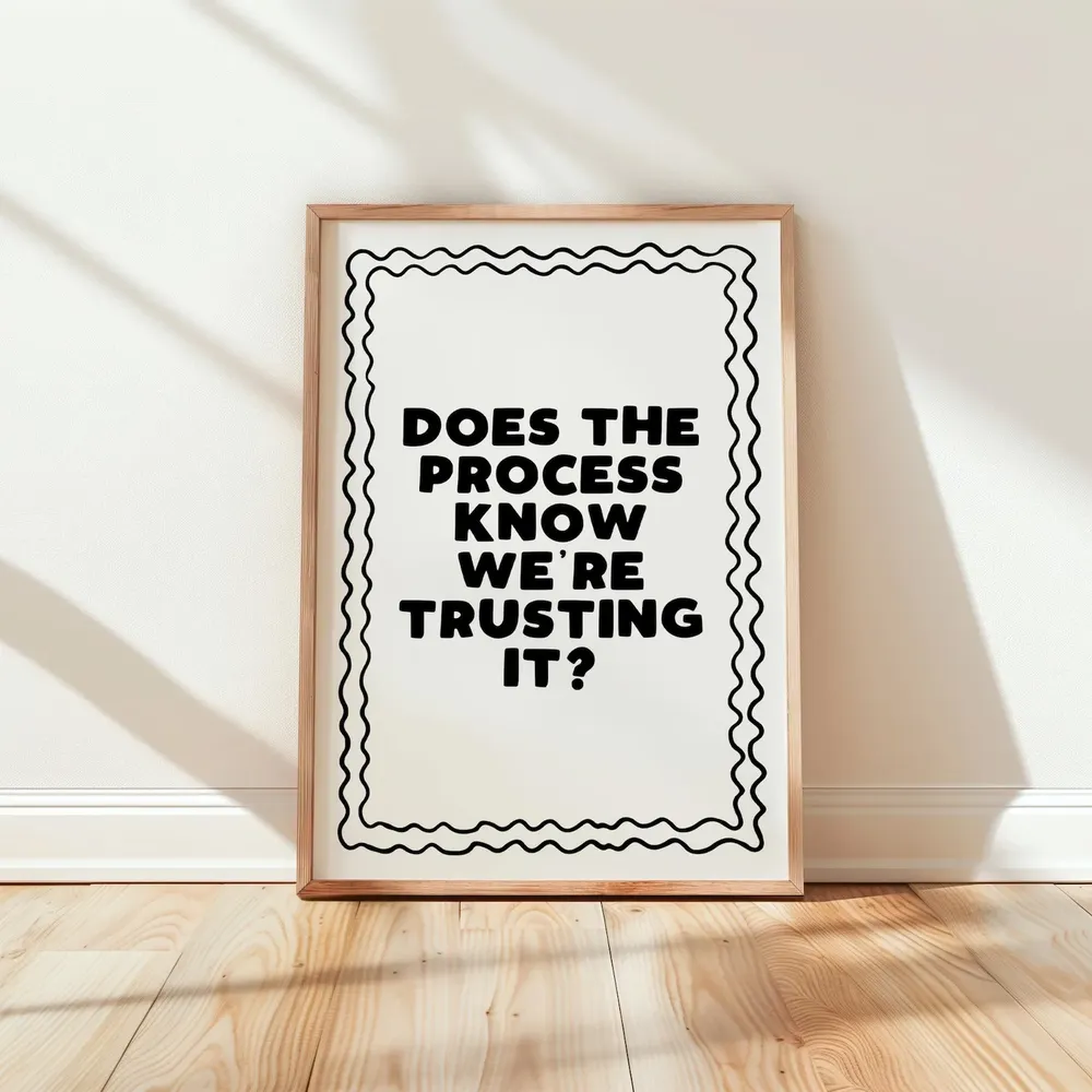 Home Office Wall Art Print, Cute Decor