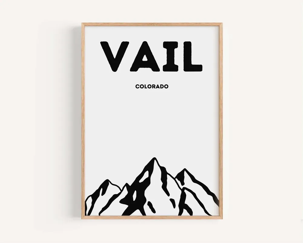 Dorm Vail Art Print