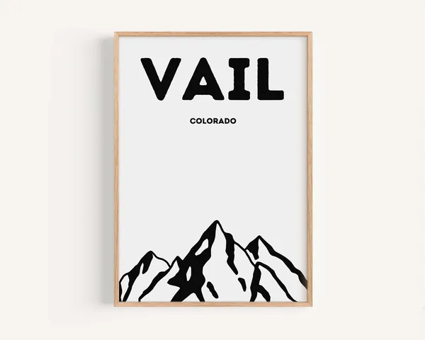 Dorm Vail Art Print