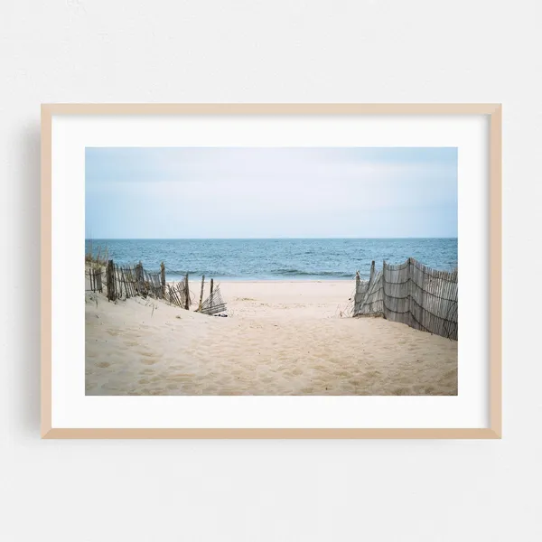 Rehoboth Beach, Delaware Coastal Travel Poster
