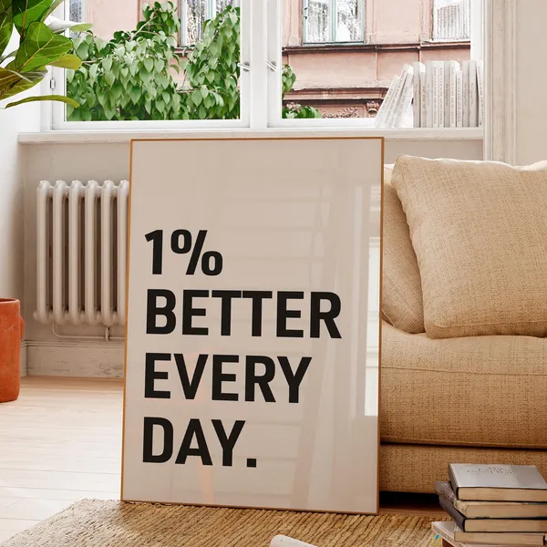 Better Every Day Gym Poster