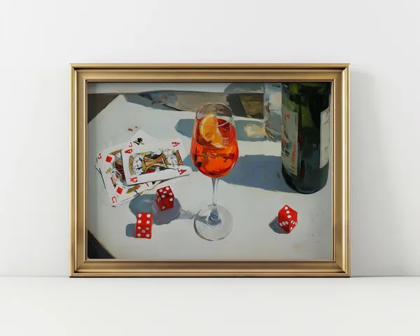 Summer Party Aperol Spritz Art Print