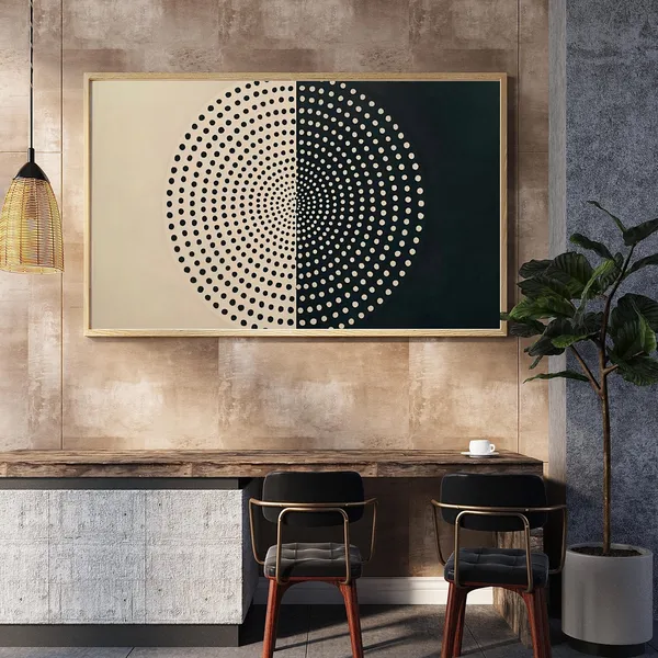Abstract Aboriginal Style Tribal Art Print