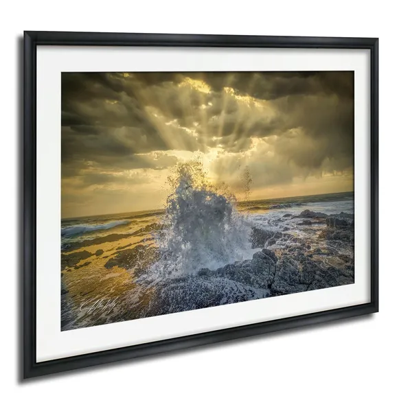 Thors Well Oregon Coast Landscape Sunset Art Print