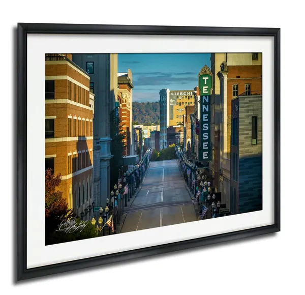 Gay Street Theater Neon Sign Art Print