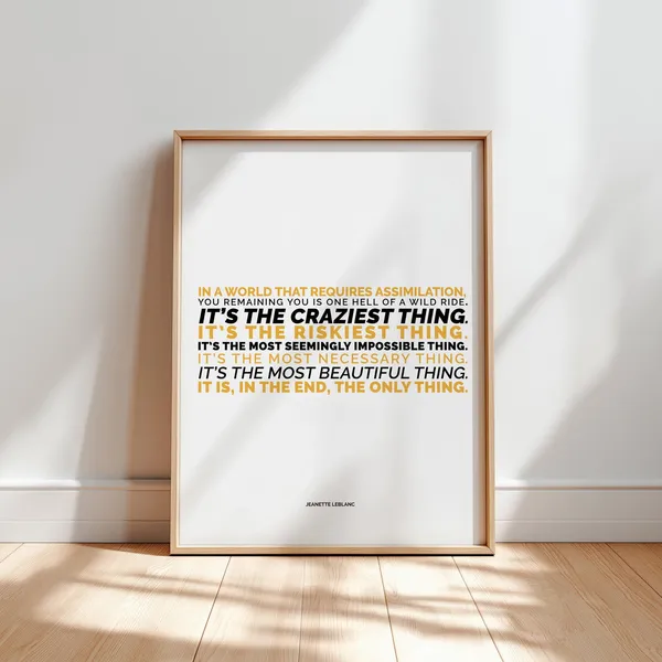 Selflove Inspirational Typography, Art Print