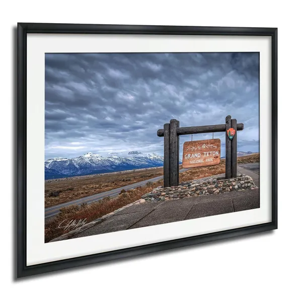 Grand Tetons Wyoming Autumn Scene Art Print