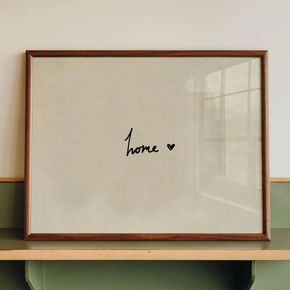 Home Print, Living Room Decor Art Print