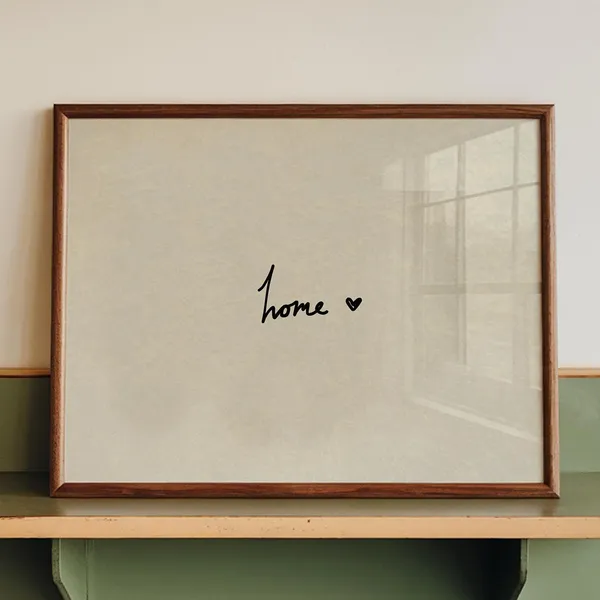 Home Print, Living Room Decor Art Print