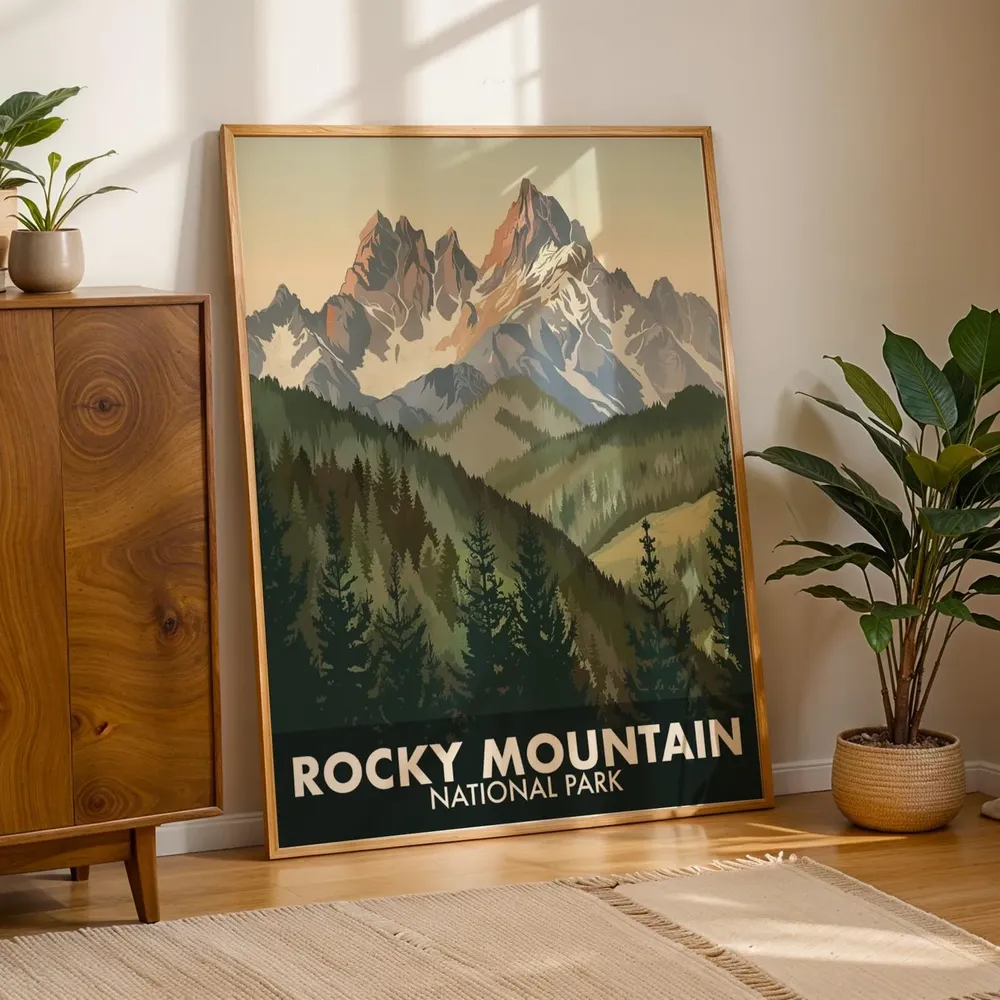 Rocky Mountain National Park Art Print