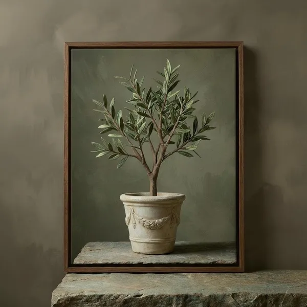 Botanical Plant Wall Art Collection, Mediterranean Herbs