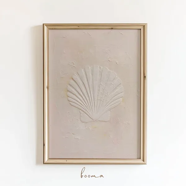 Seashell Coastal Decor Art Print