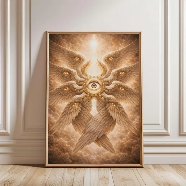 Biblically Accurate Angel, Religious Poster