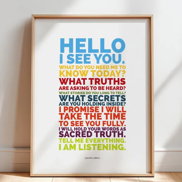 Mental Health Poster for Therapy Offices and Classrooms