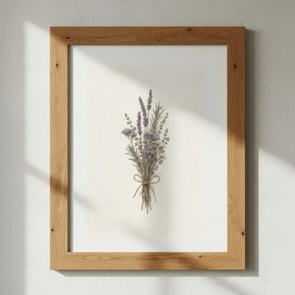 Lavender Rosemary Botanical Bundle, Art Print