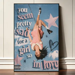 Olivia Rodrigo Poster Movie Poster Home Decor Canvas Print Wall Art Decor Gift
