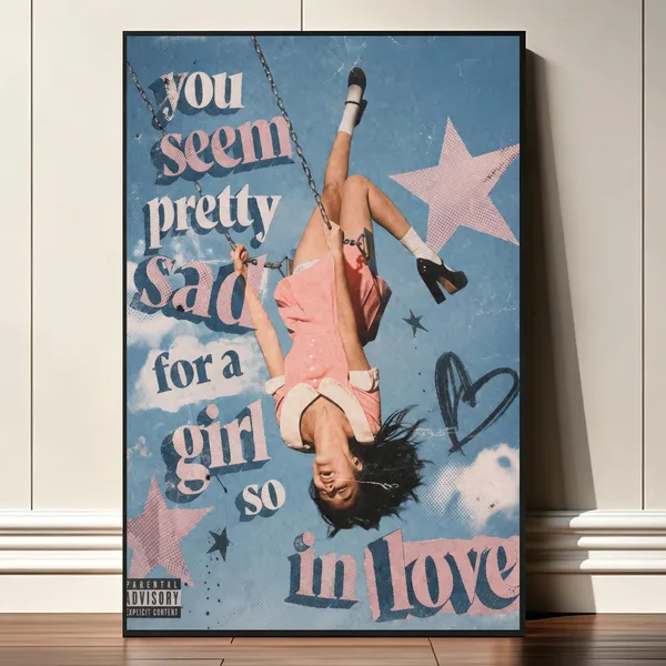 Olivia Rodrigo Poster Movie Poster Home Decor Canvas Print Wall Art Decor Gift