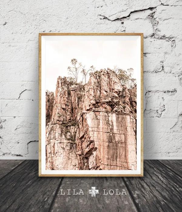 Australian Outback Print, Katherine Gorge Cliff